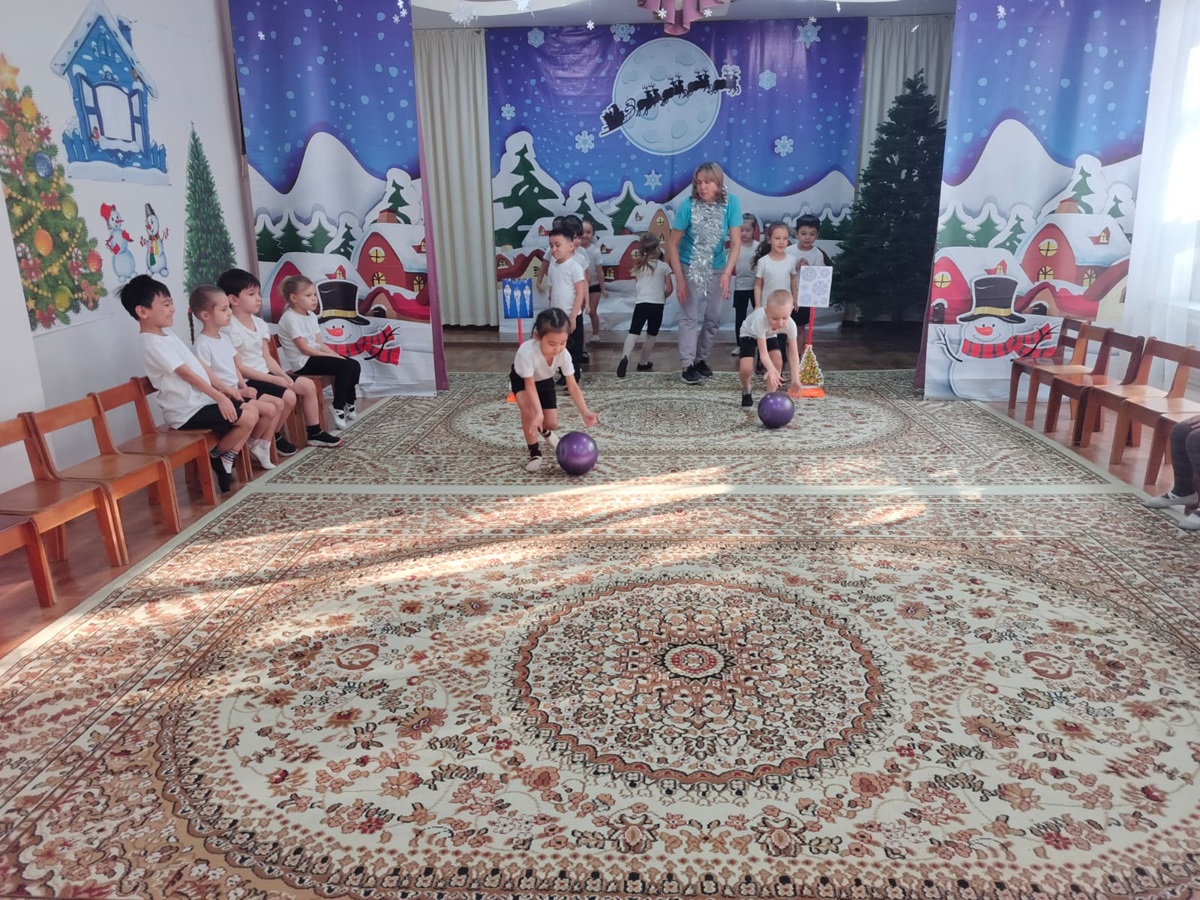 Спортивно - эстафетные игры "Зимние забавы", предшкольные группы