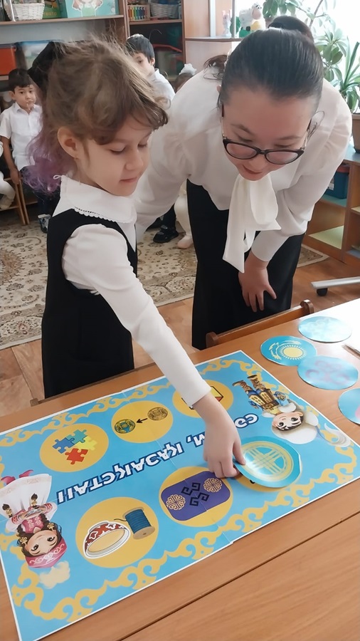 Тематическая ОД к Дню Независимости Республики Казахстан в предшкольной группе "Болашақ" с участием родителей