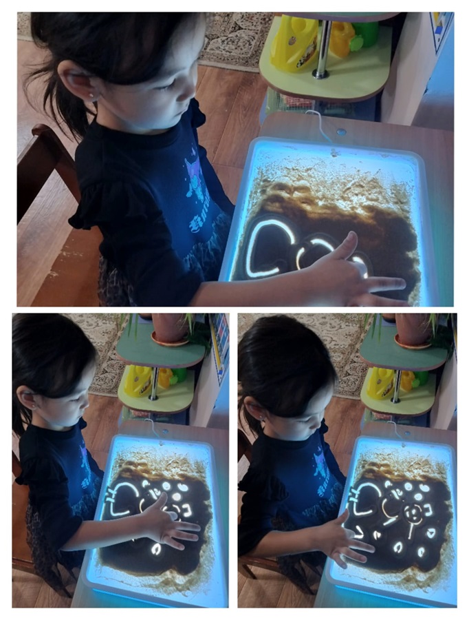 "Песочная терапия", предшкольная группа "Болашақ"