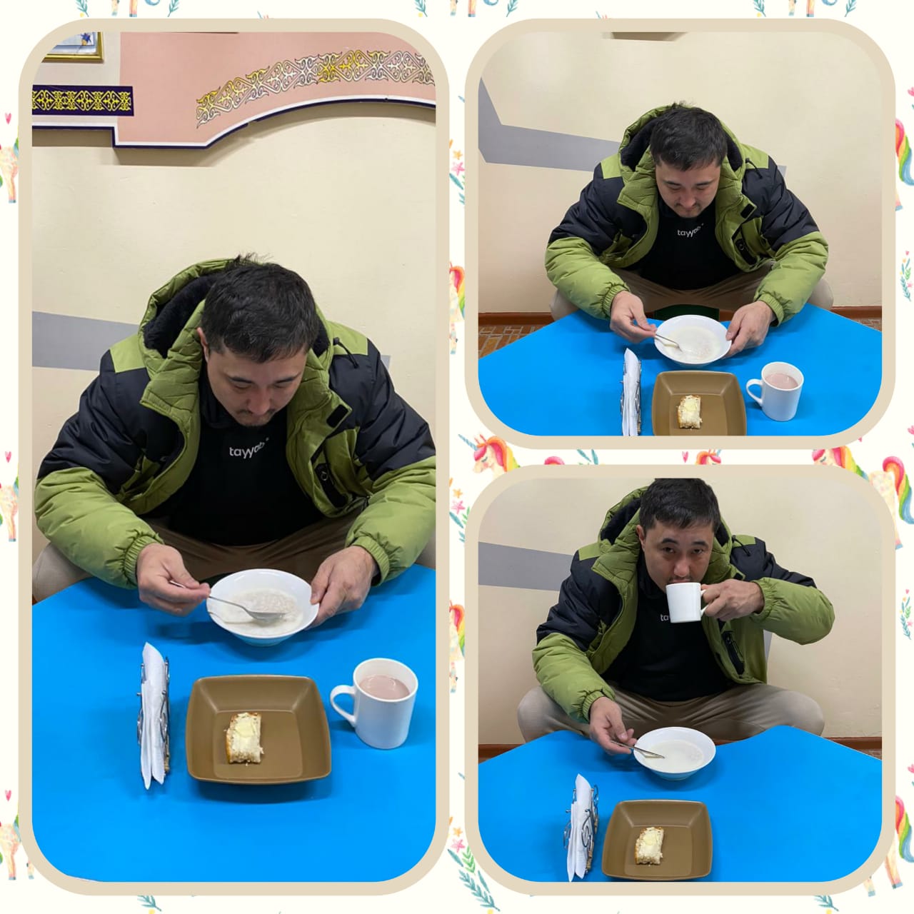 "Болашақ" тобы ата - анасының тағамның сапасын органолептикалық бағалауы. Органолептическая оценка качества блюд родителем группы "Болашақ"