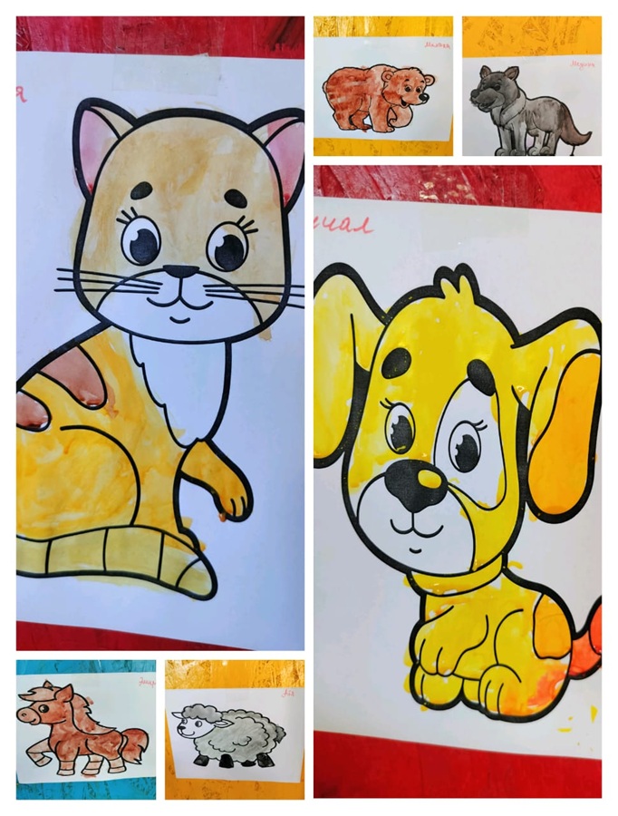 Рисование "Мои любимые животные"